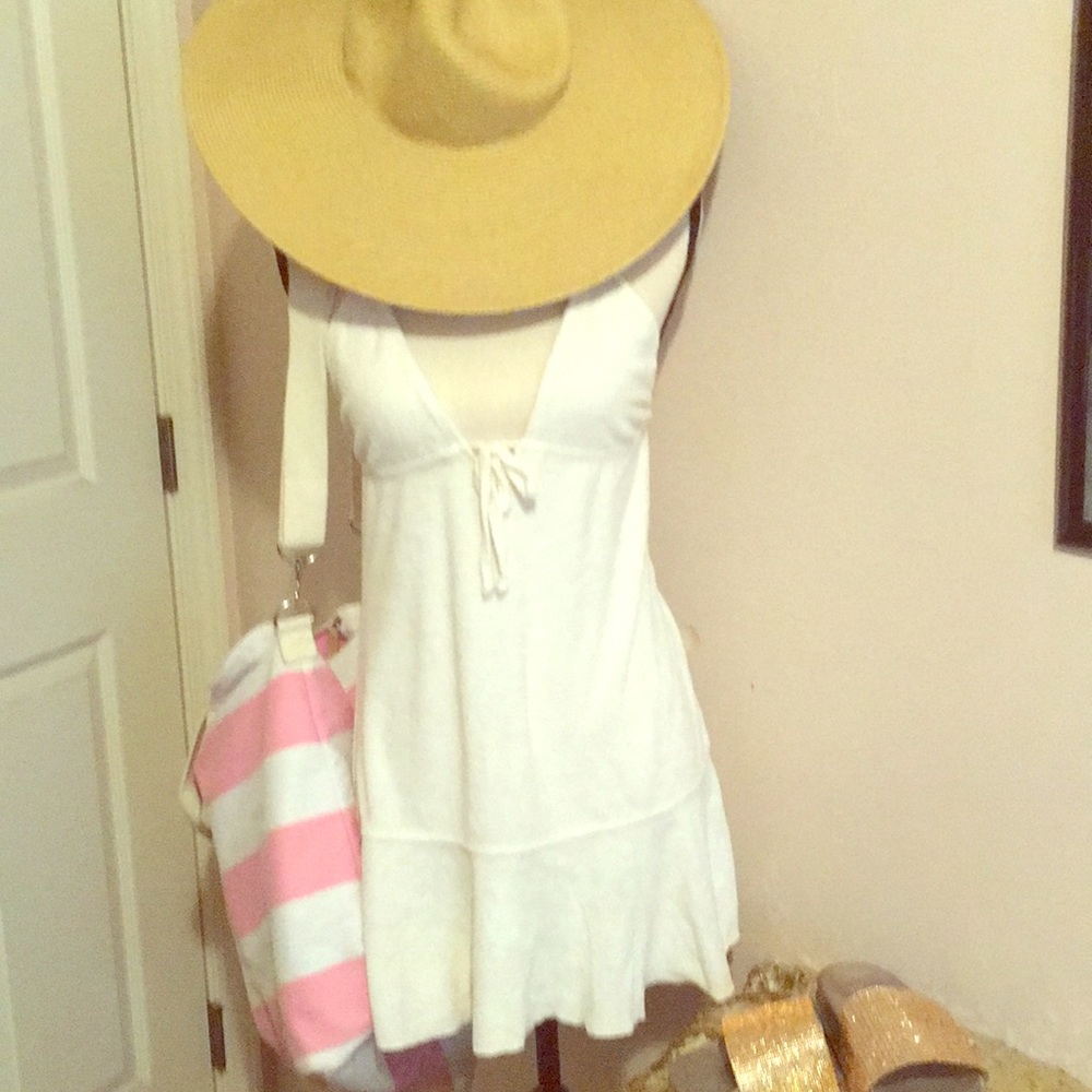 Small Lucky Brand terry cloth bathing suit cover